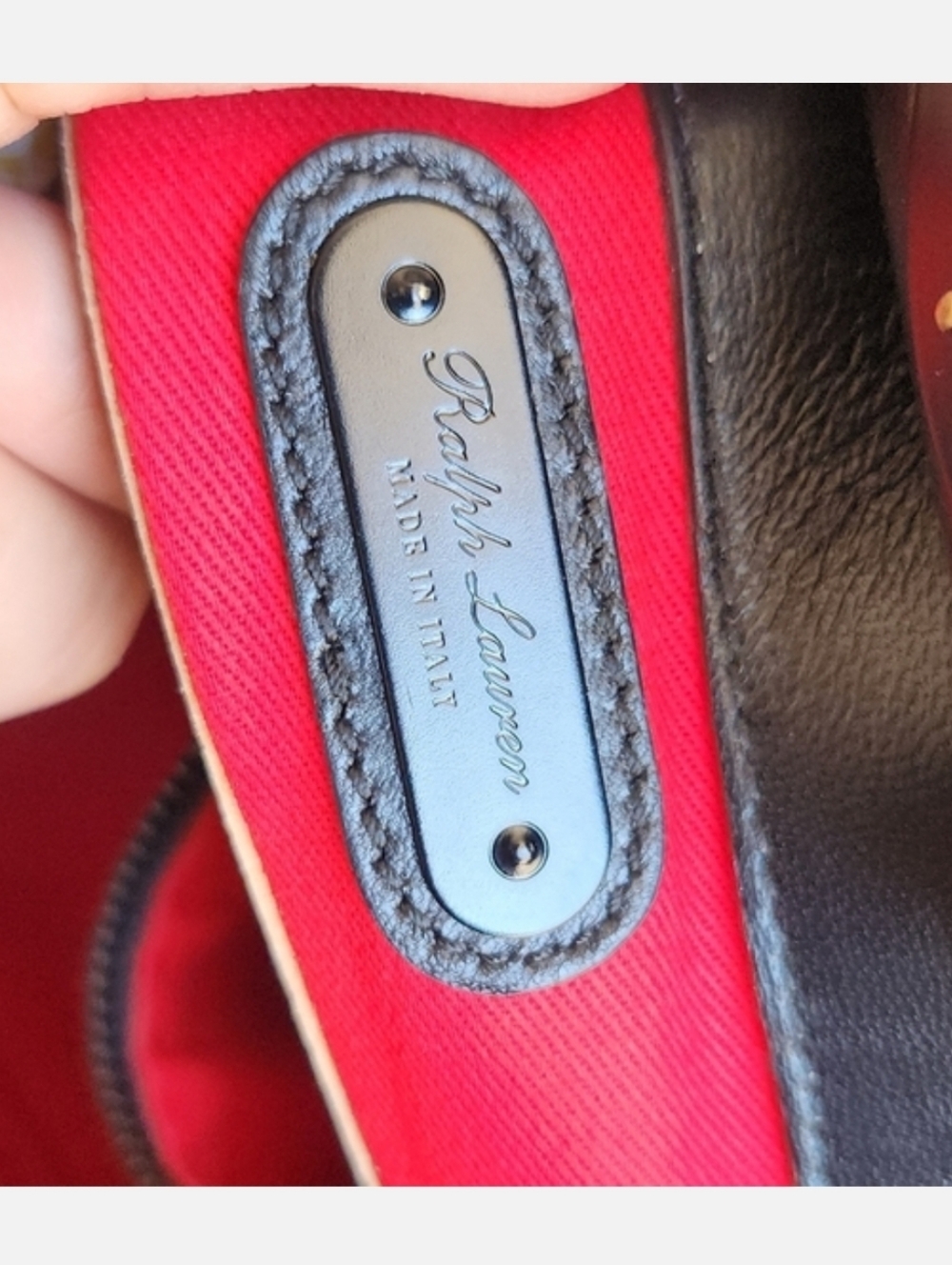 Ralph Lauren Ricky QuiltedNappa Leather Top HandleBag- - Picture 5 of 12